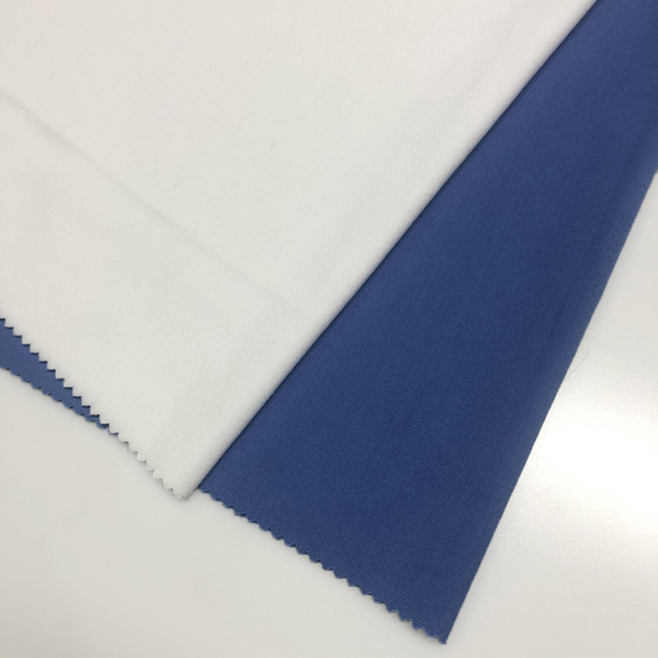 Tecido uniforme de poliéster/viscosa/spandex colorido