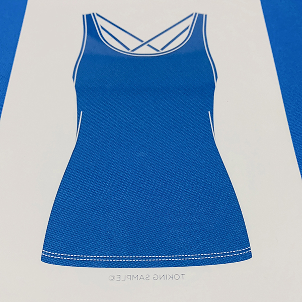 Fukttransporterande DTY Dry ​​Fit stickat tyg för T-shirt