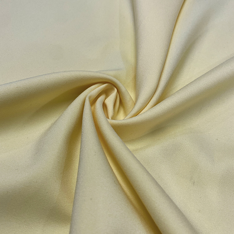 Тъкани за облекло на едро Полиестерна вискоза спандекс 4 посоки разтегливи тъкани за производител на облекла