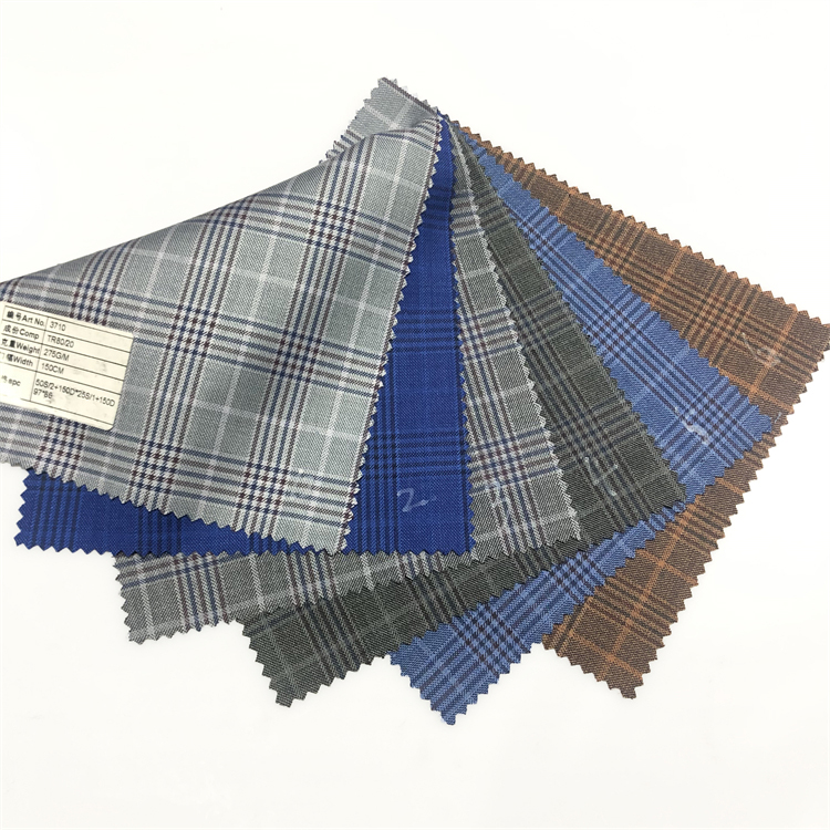 2022 New Arrival TR Stretch Fancy Suit Fabrics For Decoration YA-FS