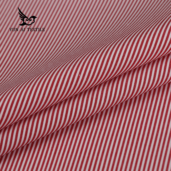 Custom Cotton Polyester stripe Fabric