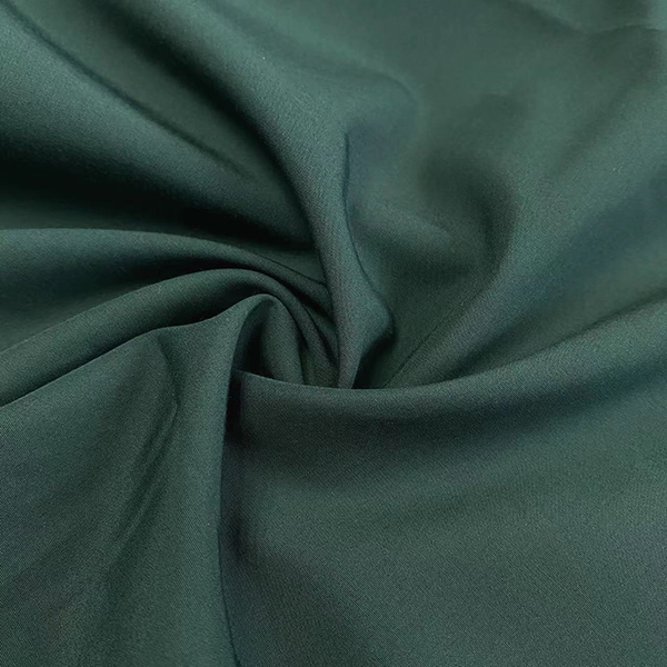 twill ເປັນມິດກັບສິ່ງແວດລ້ອມ 50% Polyester 50% fabric ໄມ້ໄຜ່