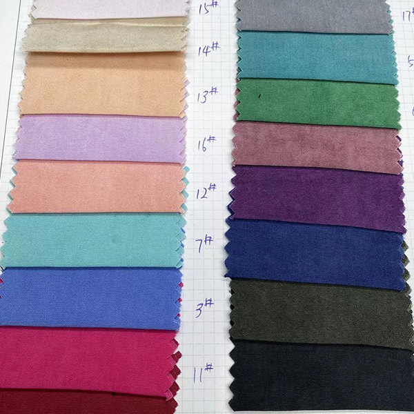 Tessuto per camicie in fibra di bambù 100 tinto in cravatta colorata 8359