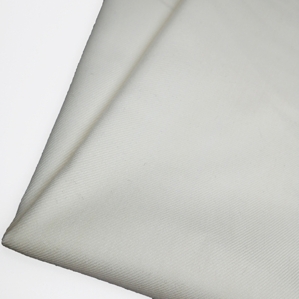 Effen keperstof van polyester rayonwolmix