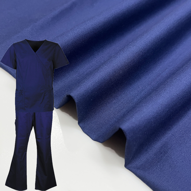 tissu de gommage tissu d'uniforme médical d'infirmière