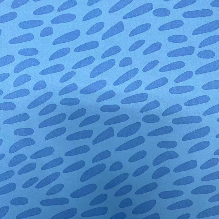 Teplotní úprava barvy, 100% polyesterová termochromní tkanina