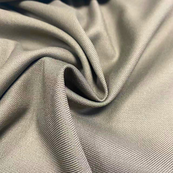 polyester rayon twill stof