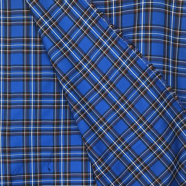 sinine-tartan-ruuduline ruuduline koolivormi kangas