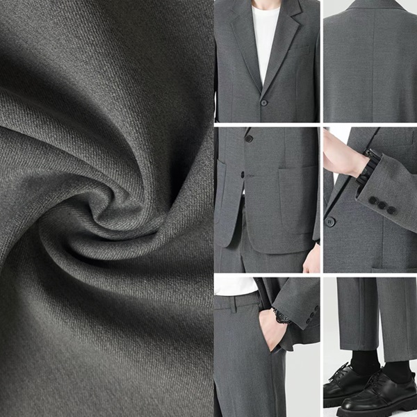 тканина з верхнім фарбуванням з поліестеру, віскози та спандексу1